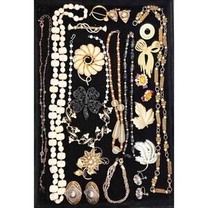 Vintage/Antique Jewelry Collection - Czech Sterling Gold Filled